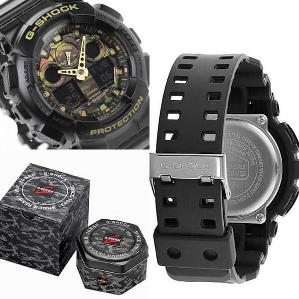Thumbnail: CASIO G SHOCK GA100CF-1A9 ORIGINAL