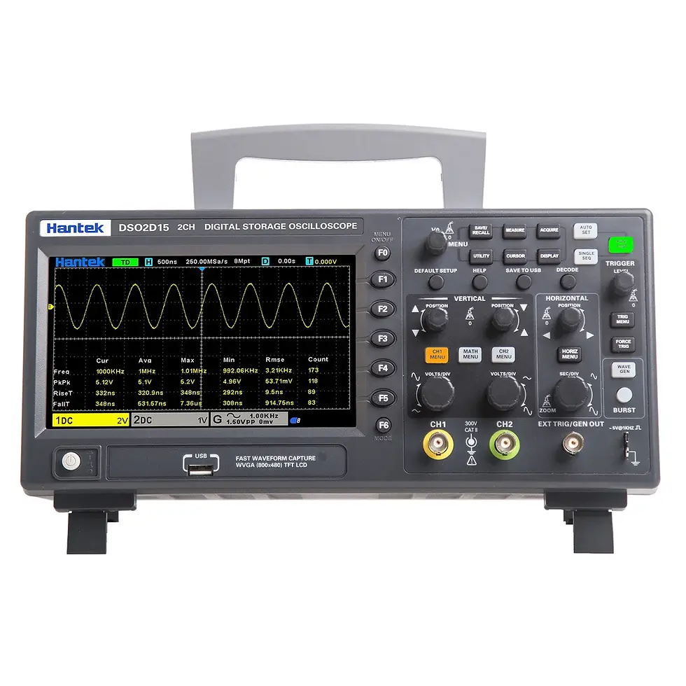 Thumbnail: Hantek Signal Generation Oscilloscope DSO2C10 2C15 2D10 2D15 Dual-Channel Digita