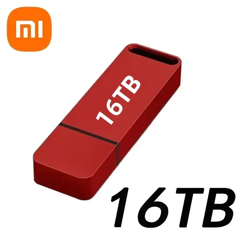 Thumbnail: Xiaomi 16TB Flash Drive USB3.2 High Speed Transfer Type C U Metal Flash SSD Port