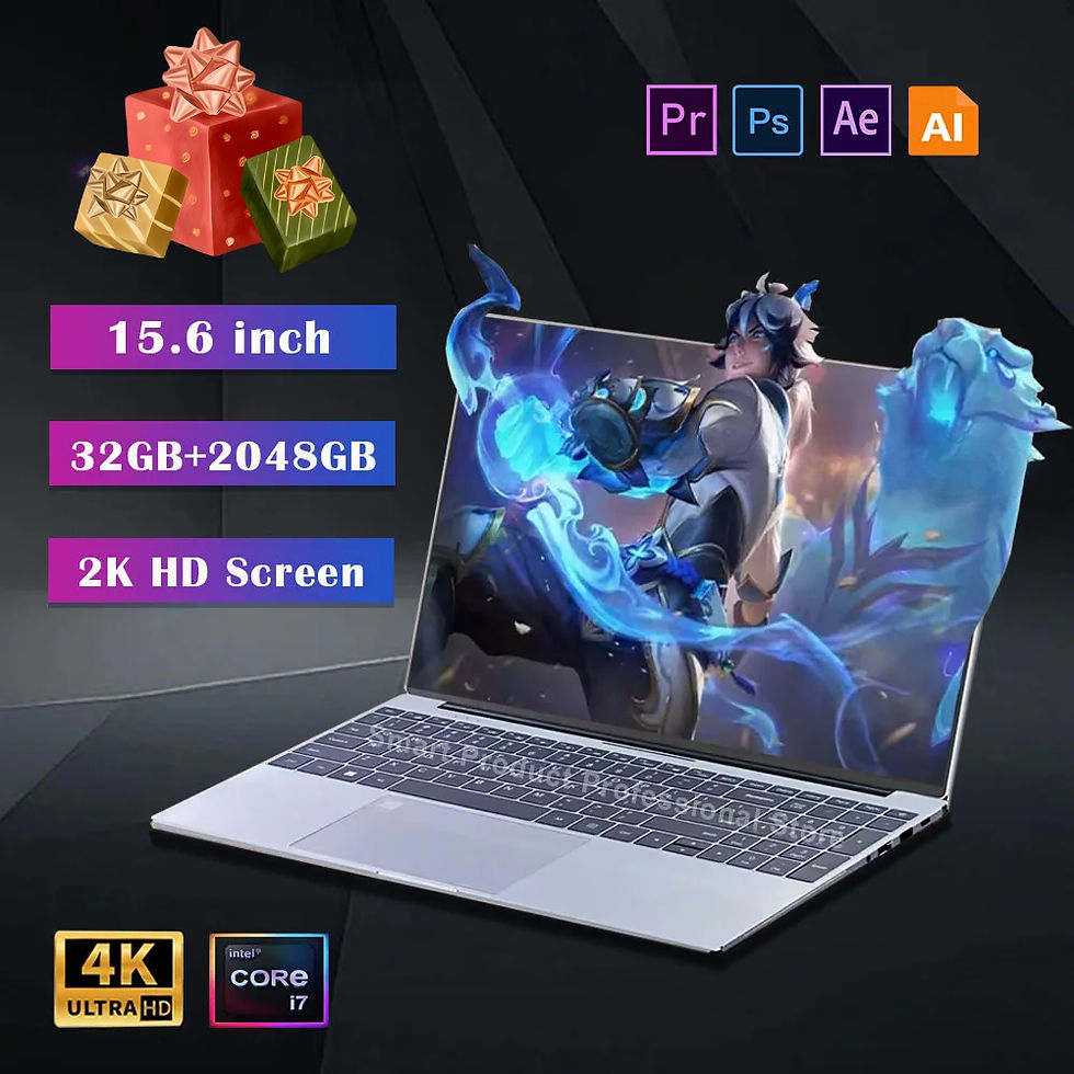 New Intel Core i7-6500U 15.6 "laptop 32GB RAM 2048GB SSD ROM 5000mAh Windows 11