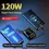 Thumbnail: New 50000mAh 120W Portable Power Bank High Capacity Cable Two-Way Fast Charging 