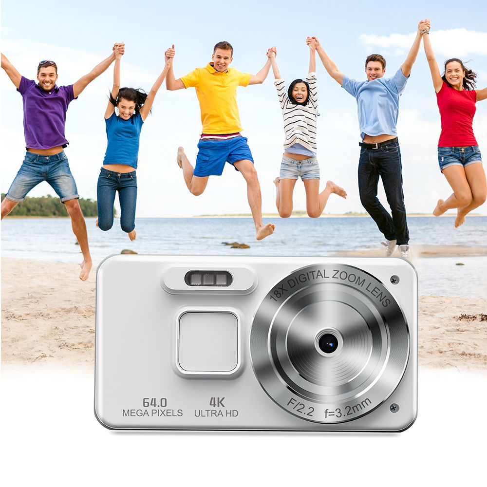 Vandlion A56 4K 30FPS Digital HD Camera Fill Light Type-C 2000mAh Long Battery