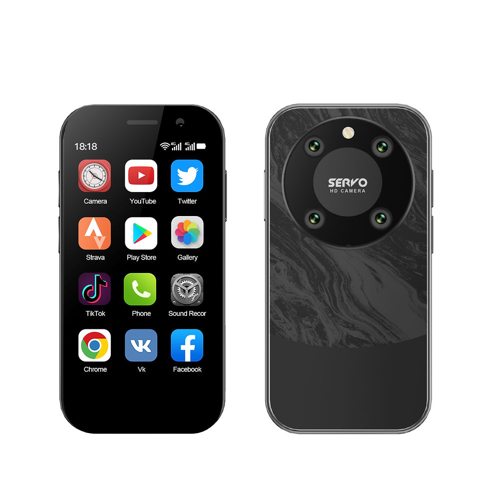 Thumbnail: SERVO KING 9000 3.0" HD Display Small Smartphone 4G LTE 2GB+16GB 