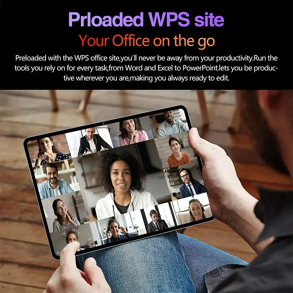 Thumbnail: 2025 Original Pad 7S Pro 11" Android Tablet 4G/5G Dual SIM 22GB/2TB