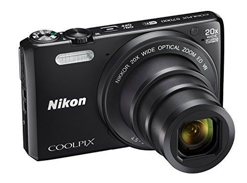 Thumbnail: Nikon COOLPIX S7000 16MP Digital Camera - 20x Optical Zoom - Black (26483