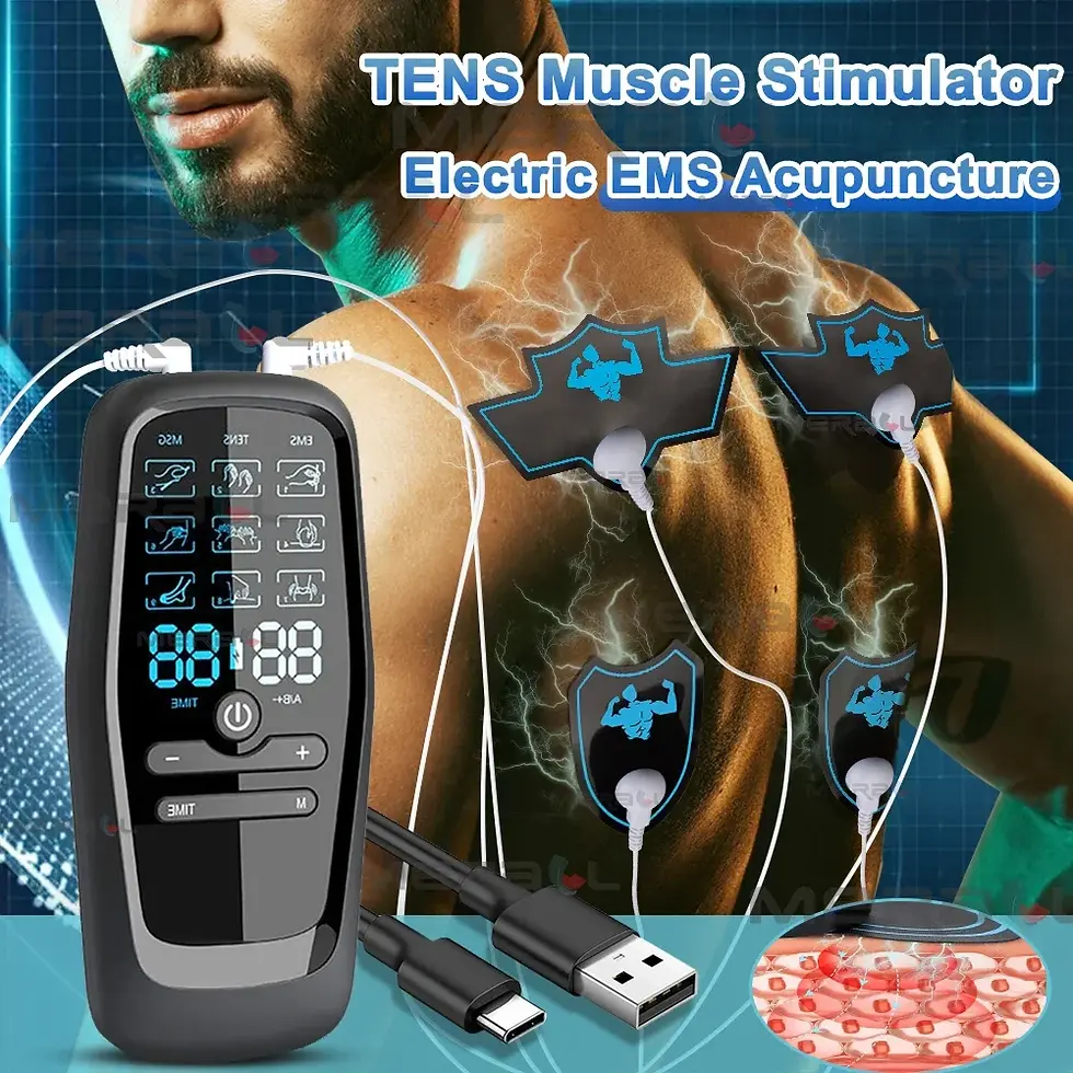 Electric Muscle Therapy Stimulator Tens Muscle Stimulator Electric EMS Acupunctu