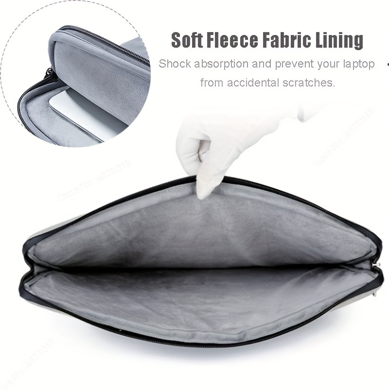 Thumbnail: 11 13 14 15 Inch Laptop PU Leather Protective Tablet Bag Computer Pouch Case Sto