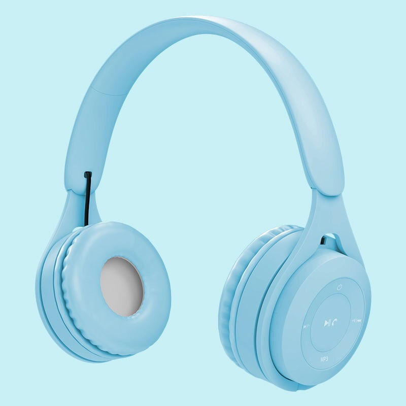 Thumbnail: Y08 Macaron Wireless Bluetooth Headphones With Microphone Wired Earphones Gaming