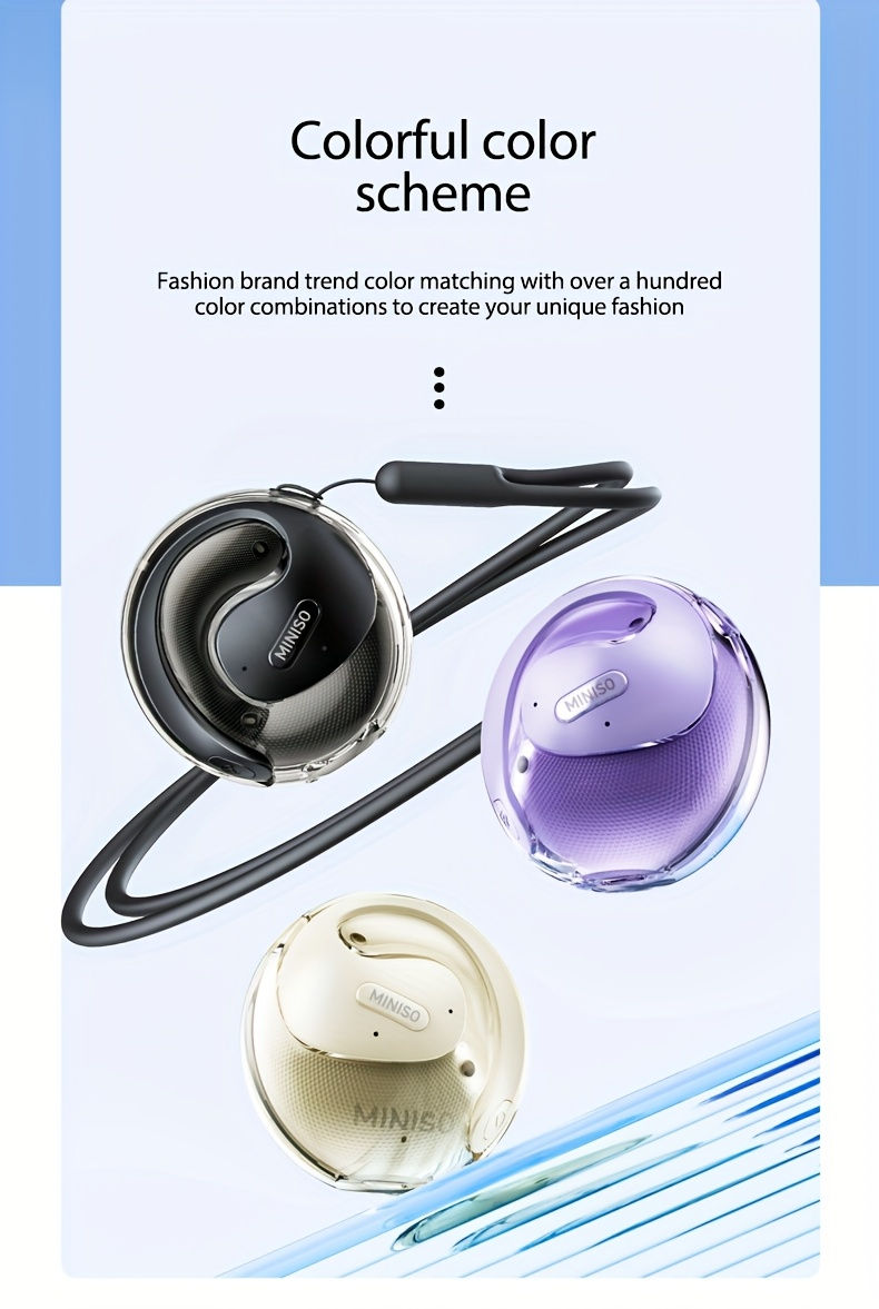 Thumbnail: MINISO X15 Pro Smart Translation Earbuds Wireless 5.4 OWS Sports Earbuds Noise 