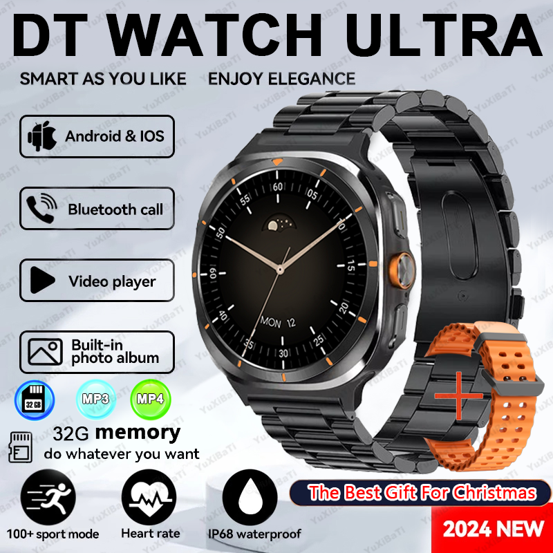 Thumbnail:  Galaxy Watch 7 Ultra Smart Bracelet Men 32GB Memory GPS  NFC  call Smartwatchs 