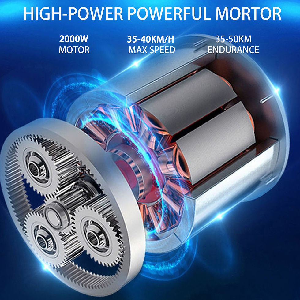 Thumbnail: Adult Electric 3 Wheel Scooter 2000W Motor Max Speed 35-45KM/H Max Load 250KG 18