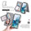 Thumbnail: Wallet PU Leather Phone Case For Samsung Galaxy S8 S9 S10 S20 S21 S22 S23 Plus U