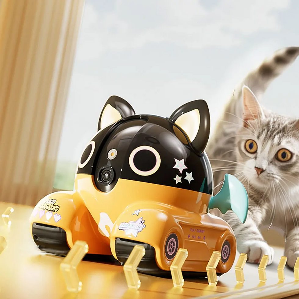 Thumbnail: 1080P Wifi Pet Robot Camera Home Security Cameras,Movable Indoor WiFi Cam,2 Way 