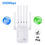 Thumbnail: 1200Mbps Wifi Amplifier Dual band 2.4G 5G Repeater Network Expander Range Extend