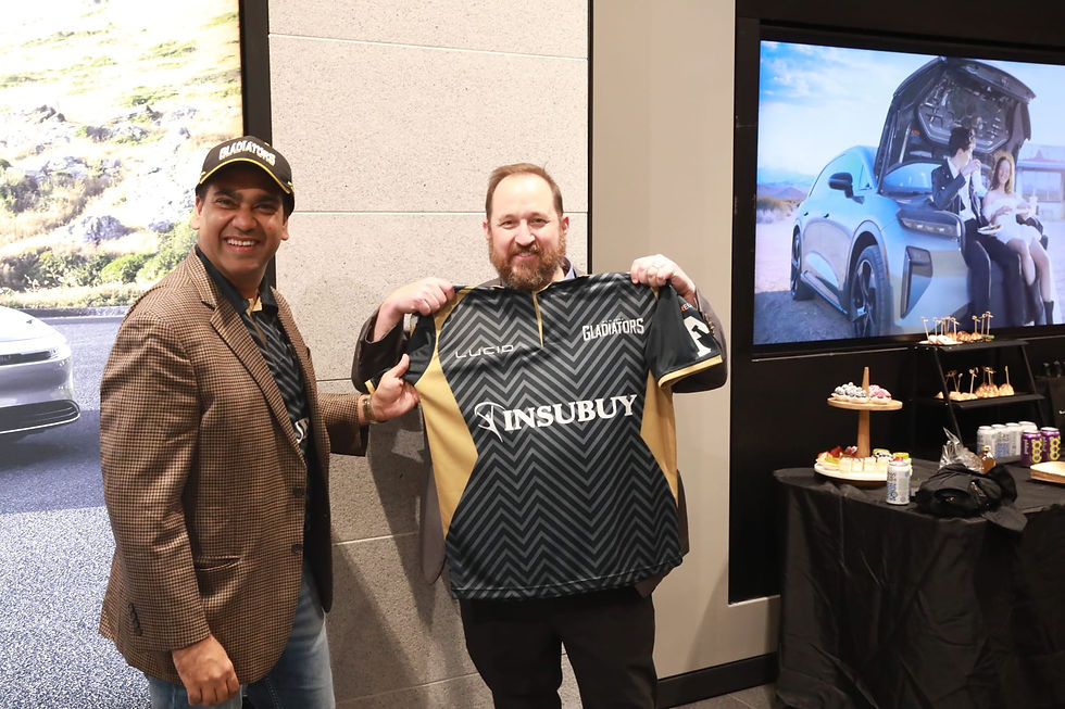 NY Gladiators Partner with Insubuy to Strengthen Community Connections for the 2026 Season
