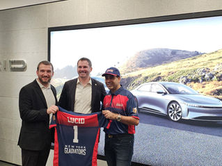 Gladiators Cricket Team Partners with Lucid Motors to Drive Excitement Around the Sport in Westchester