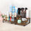 Thumbnail: 3-Tier Wooden Spice Rack Organizer for Cabinet, Expandable Spice Rack Shelf Org