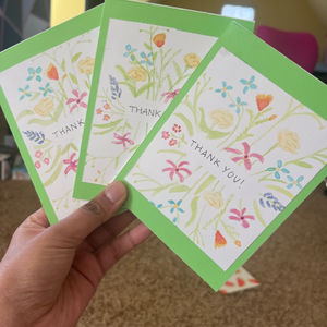 Spring Thank You | 3 for $10 | 4x5.5"