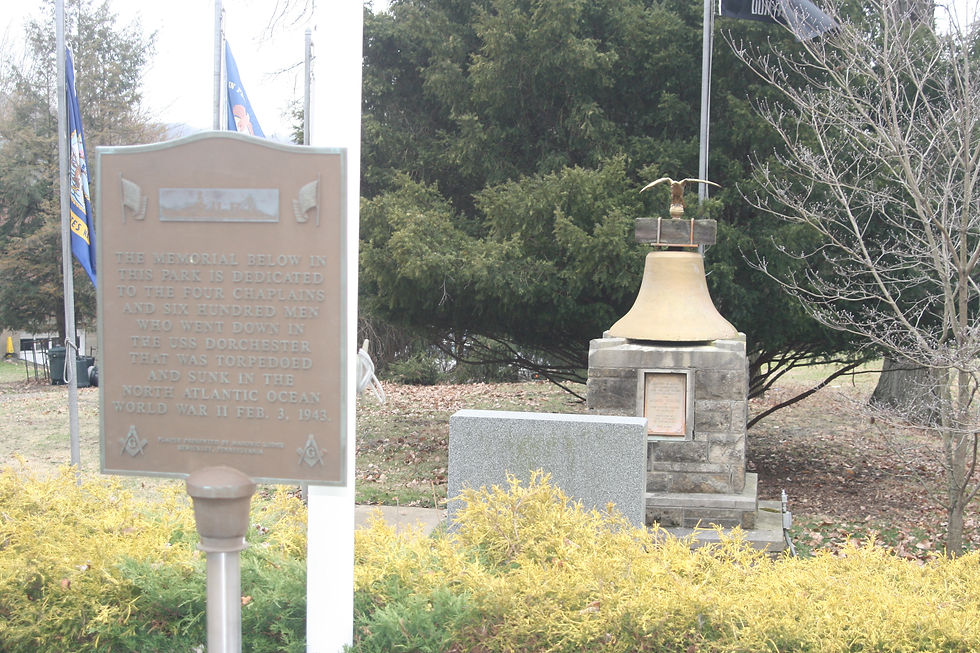 Plaque and Four Chaplains Stone