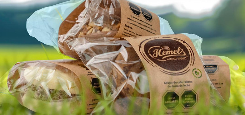 alfajores en nuestros empaques sustentables