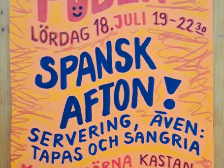Spansk afton i puben
