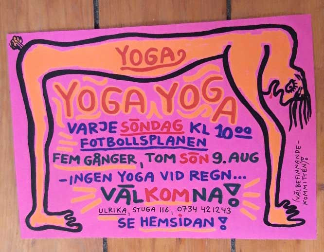 Yoga i kolonin