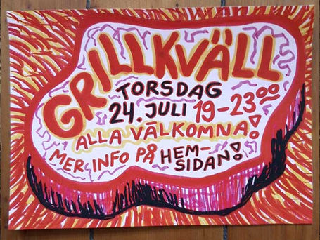 Grillkväll24 juli 2025 19:00 – 23:00