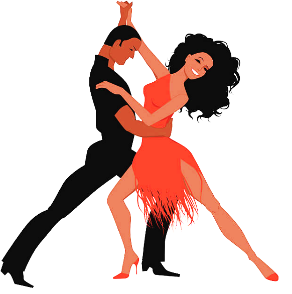 Bailando salsa hecha por encargo