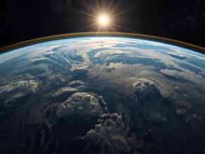 Die Erde vom Weltall aus