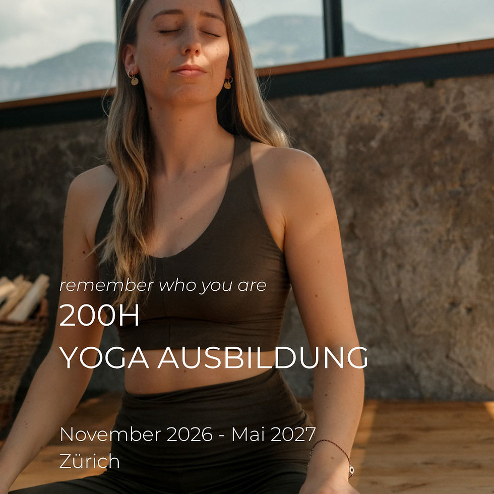 200h Yoga Teacher Training in Zürich