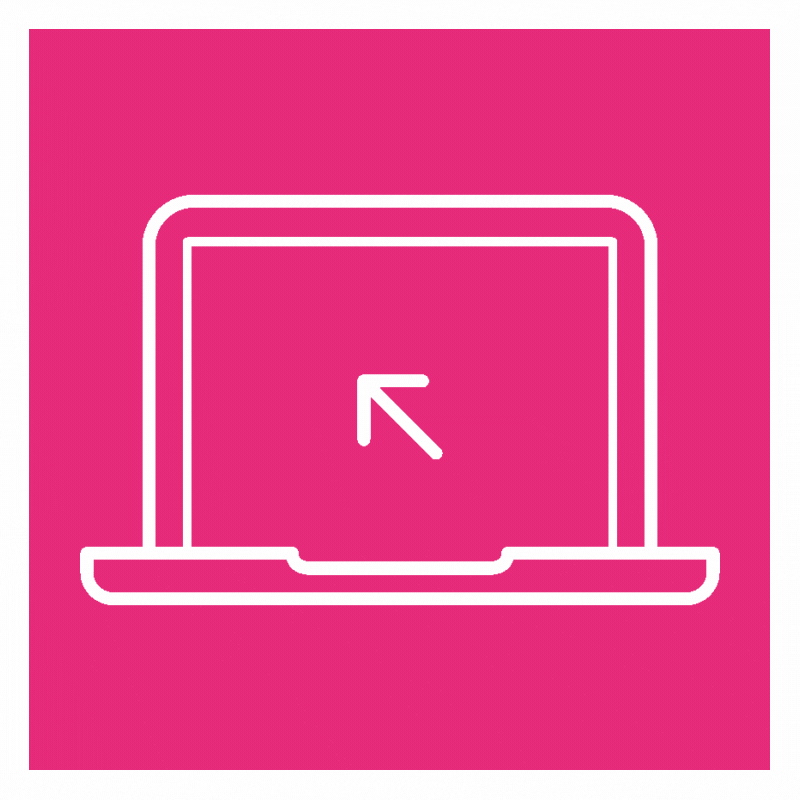 (Pink) Computer (screen) with a mouse moving aroundgiphy.gif