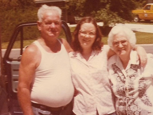 me, my granny and papa