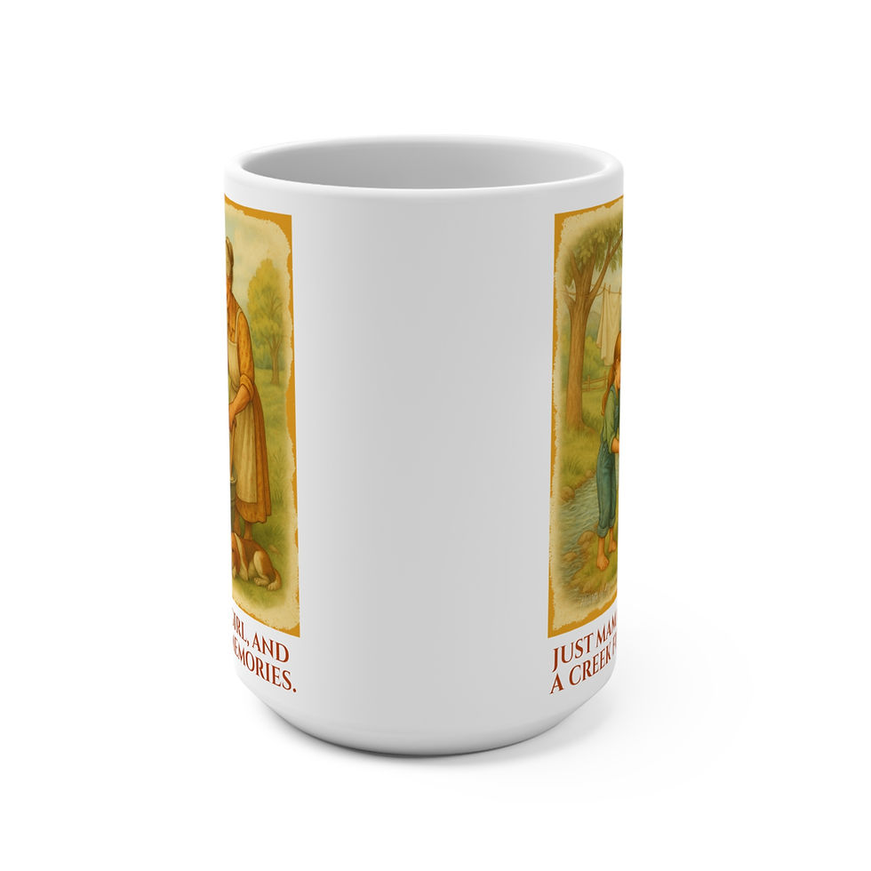 Thumbnail: Appalachian Heritage Mug | Just Mamaw, Her Girl and a Creek Full of Memories
