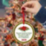 Thumbnail: Christmas in St Charles, VA Ornament | Custom Town Christmas Sign | Appala