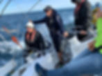 sailing in to Africa