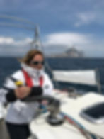 winching in the mainsheet