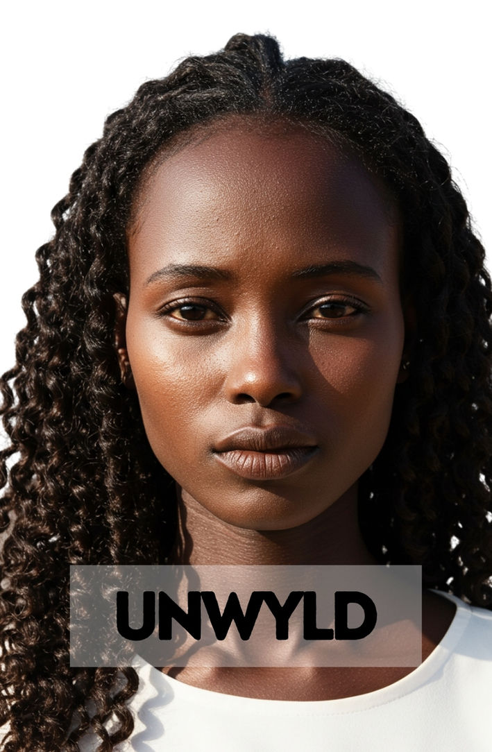 A woman with soft, defined waves in her mid-length natural hair from a twist out.