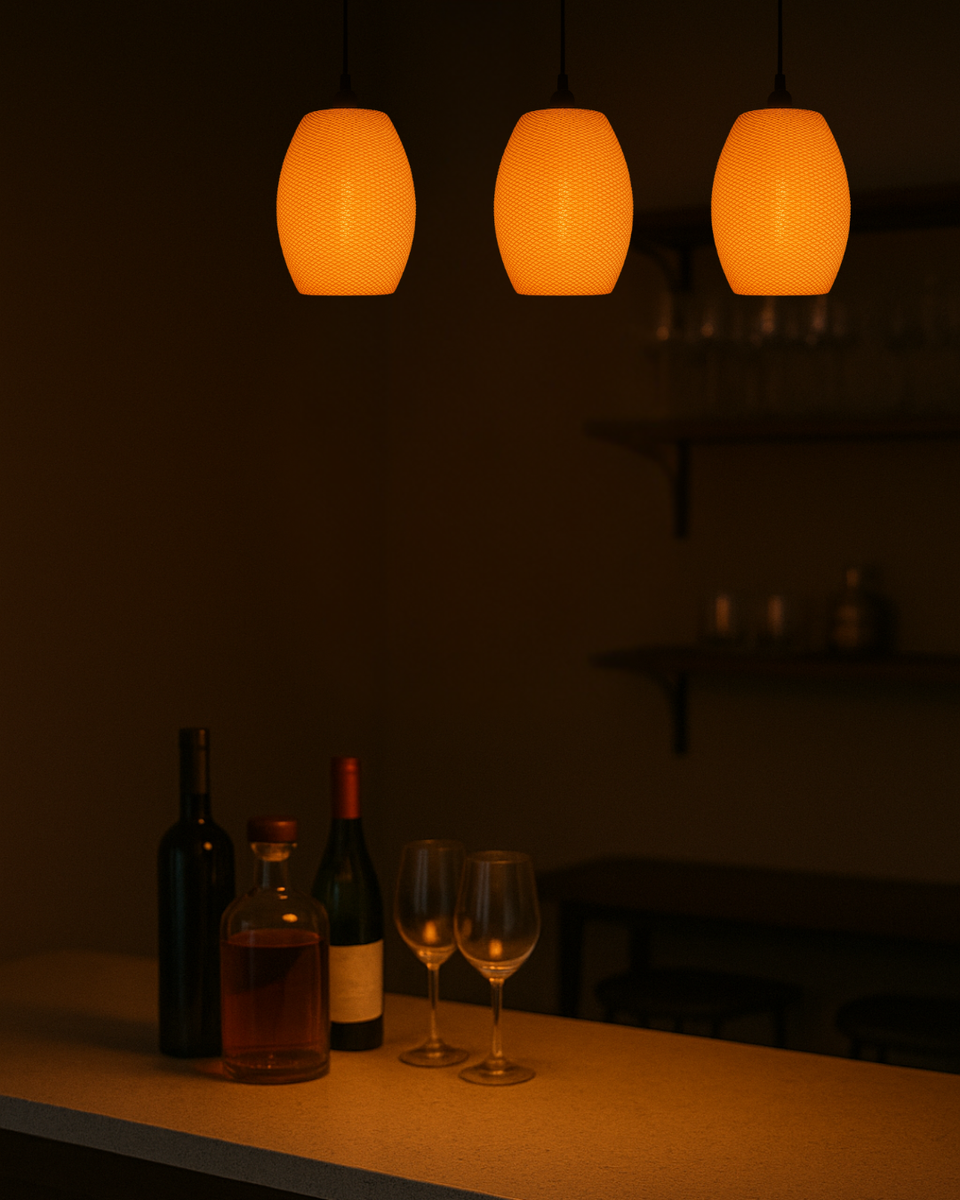 Luminárias de Teto Pendente Minimalista Moderno