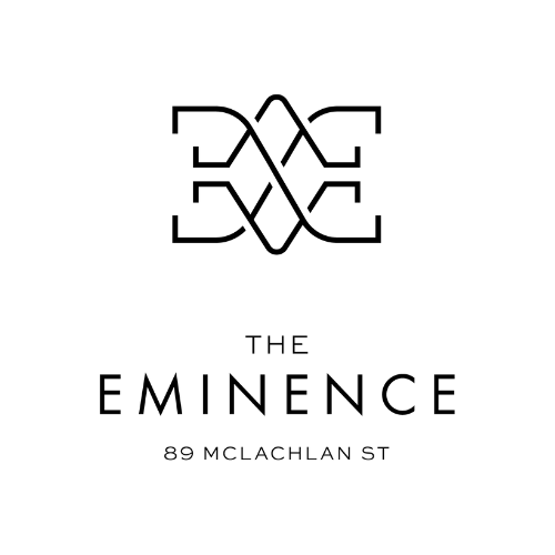 The eminence property logo by Trident