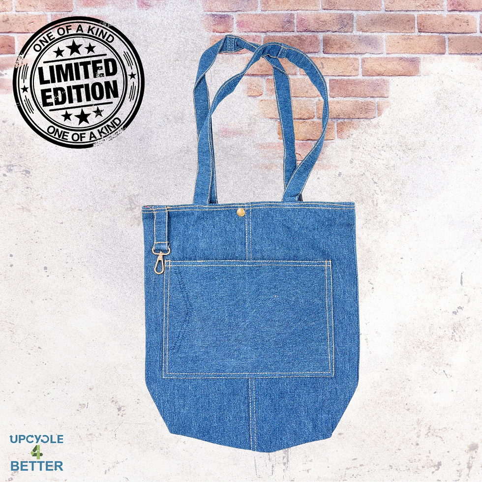 Thumbnail: TWIN PANEL PLAIN TOTE BAG