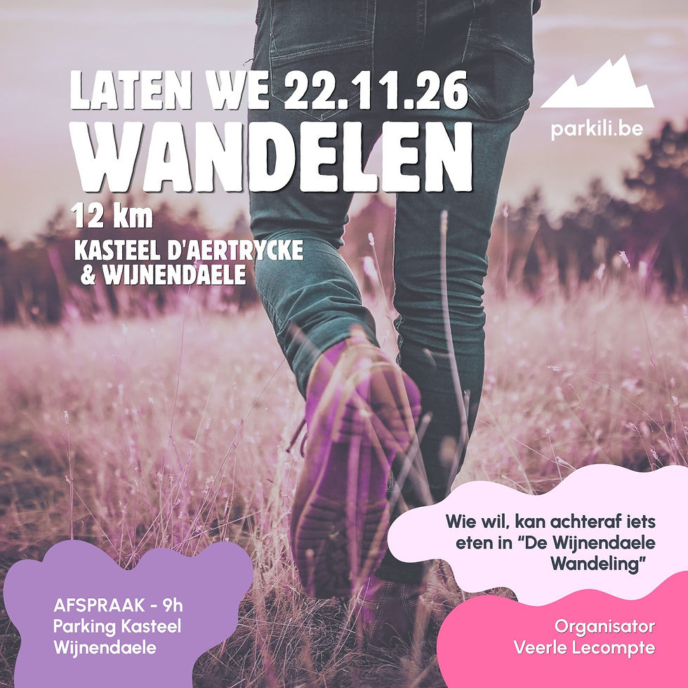 Wandeling met Veerle - regio TORHOUT