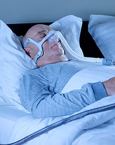 Patients with central sleep apnea