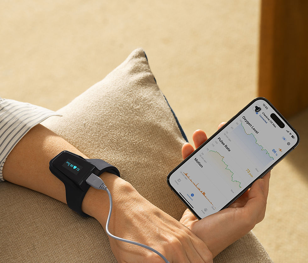 How PPG Technology Reforms Sleep Studies and Aids in Sleep Apnea Diagnosis