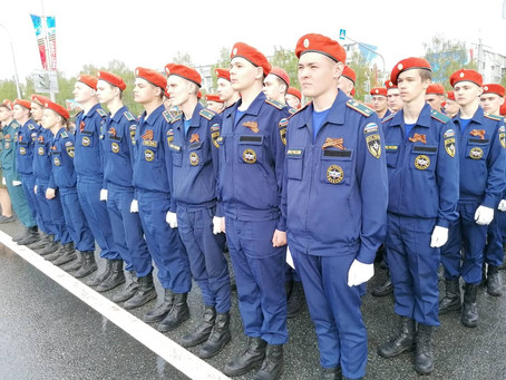 Участие студентов колледжа в мероприятии, посвященном 76-й годовщине Победы в Великой Отечественной