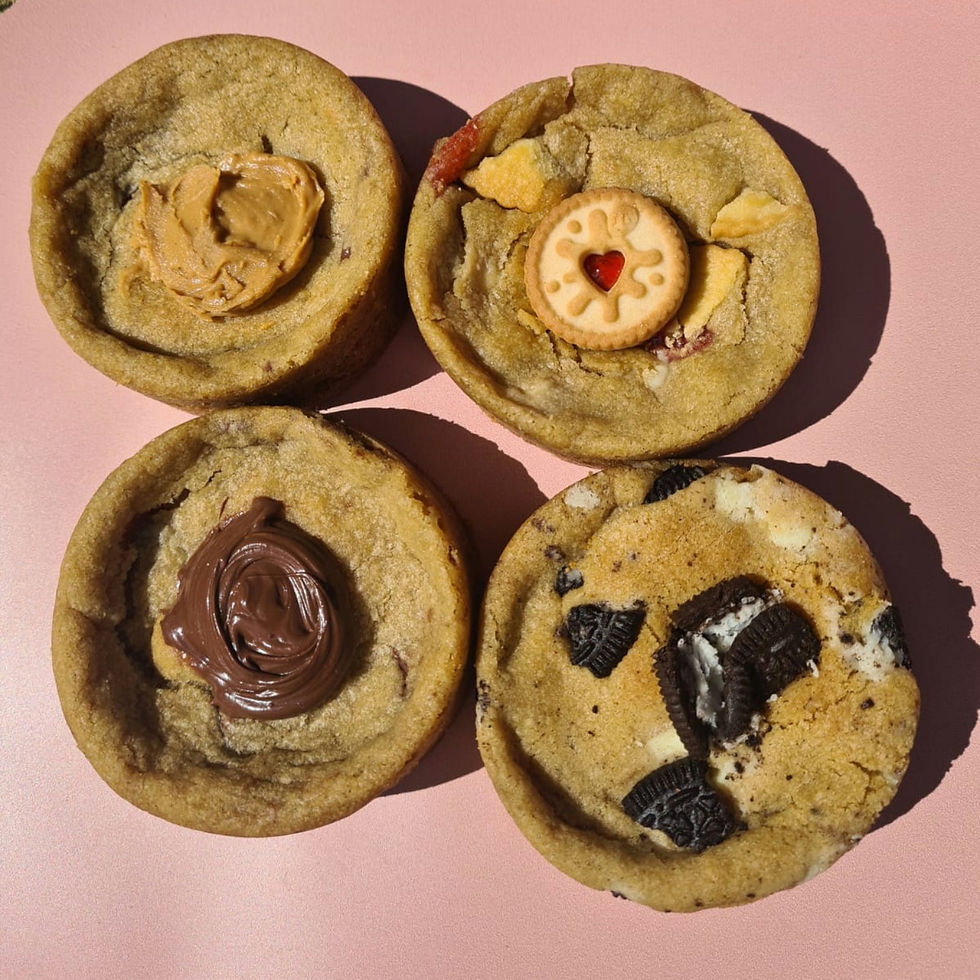 Box of 4 Vegan Deep dish Cookies
