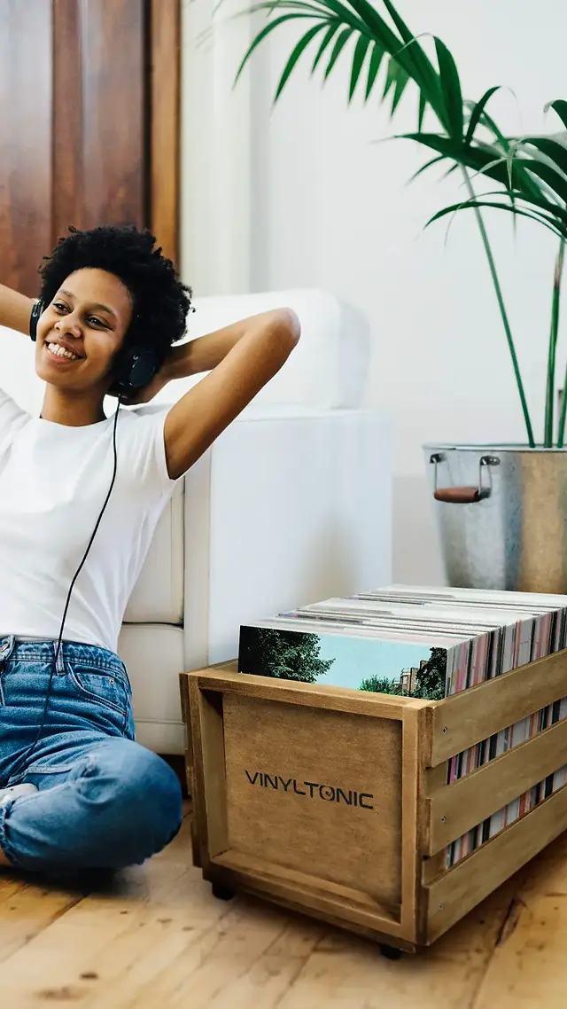 VT08 | Vinyl Tonic - Vinyl Storage Crate (x65 LP)