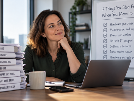 7 Things You Stop Paying For When You Move to the Cloud