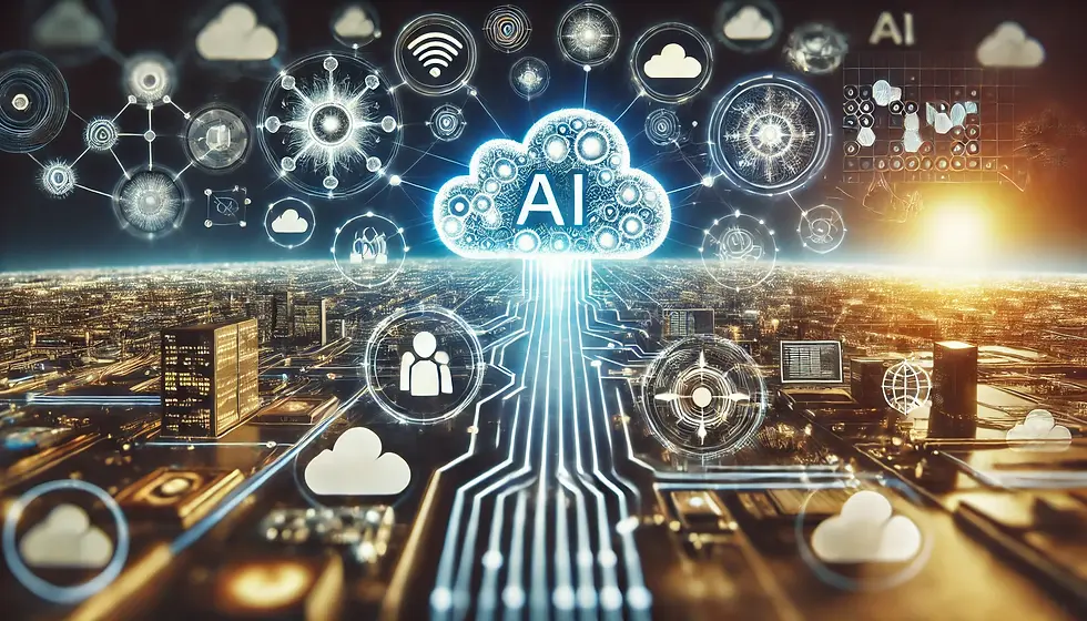artificial intelligence AI in the cloud