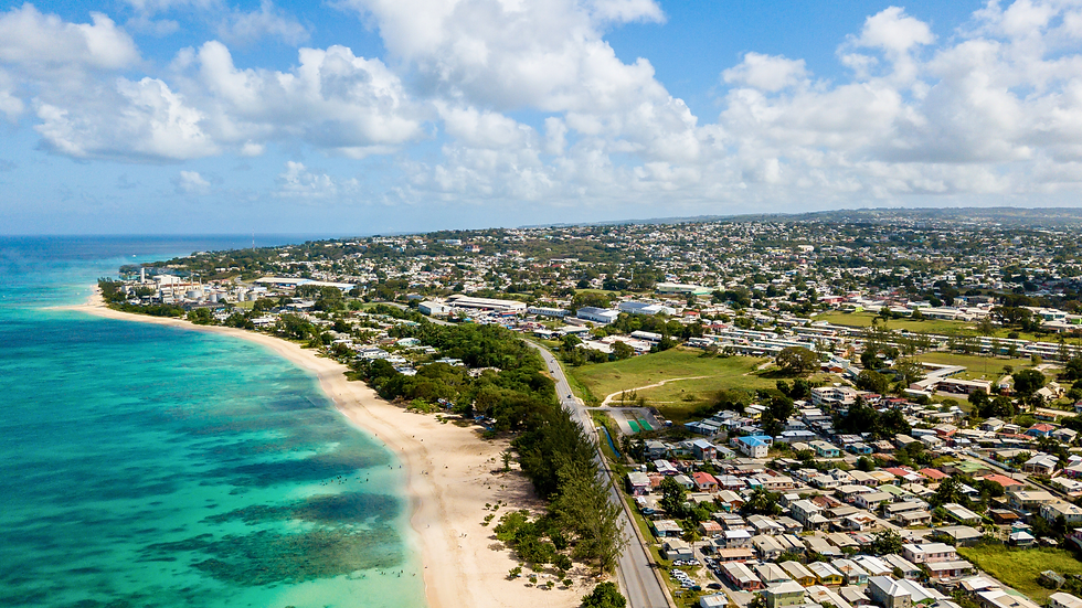 Barbados coastline