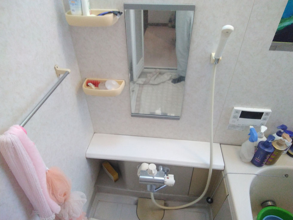 浴室シャワー水栓取替～